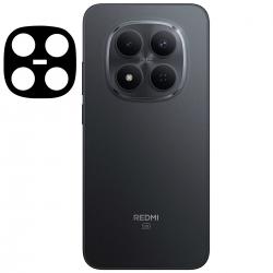 Set de 2 protectii camera foto Bizon Glass Lens compatibila cu Xiaomi Redmi Note 15 Pro 5G, Negru