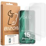 Kit protectie 3 in 1 BizonMobile Clear Pack, Carcasa Bizon Salpa si 2 folii protectie Bizon Glass Hydrogel, compatibil cu Xiaomi Redmi Note 15 Pro Plus 5G, Transparent 10 - lerato.ro