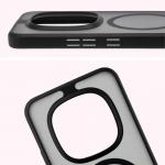 Carcasa Bizon MatteO cu MagSafe compatibila cu Xiaomi Redmi Note 15 Pro Plus 5G, Negru 5 - lerato.ro