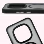 Carcasa Bizon MatteO cu MagSafe compatibila cu Xiaomi Redmi Note 15 Pro 5G, Negru 5 - lerato.ro
