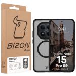 Carcasa Bizon MatteO cu MagSafe compatibila cu Xiaomi Redmi Note 15 Pro 5G, Negru 8 - lerato.ro