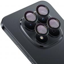 Folie sticla securizata camera foto Bizon Glass Snap Lens compatibila cu Xiaomi Redmi Note 15 Pro 5G, Negru