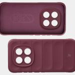Carcasa Bizon Tur compatibila cu Xiaomi Redmi Note 15 Pro 5G, Bordeaux 7 - lerato.ro