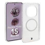 Carcasa Bizon CrystalO cu MagSafe compatibila cu Xiaomi Redmi Note 15 Pro 5G, Transparent 3 - lerato.ro