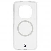 Carcasa Bizon CrystalO cu MagSafe compatibila cu Xiaomi Redmi Note 15 Pro 5G, Transparent