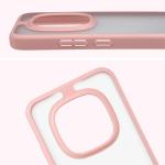 Carcasa Bizon Angelo compatibila cu Xiaomi Redmi Note 15 Pro 5G, Transparent / Roz 4 - lerato.ro