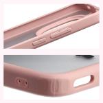 Carcasa Bizon Angelo compatibila cu Xiaomi Redmi Note 15 Pro 5G, Transparent / Roz 5 - lerato.ro