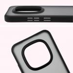 Carcasa Bizon Angelo compatibila cu Xiaomi Redmi Note 15 Pro 5G, Transparent / Negru 4 - lerato.ro