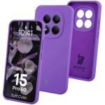 Carcasa Bizon Soft compatibila cu Xiaomi Redmi Note 15 Pro 5G, Mov 3 - lerato.ro