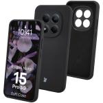 Carcasa Bizon Soft compatibila cu Xiaomi Redmi Note 15 Pro 5G, Negru 3 - lerato.ro