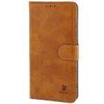 Husa flip cover Bizon Pocket compatibila cu Xiaomi Redmi Note 15 Pro 5G, Maro 4 - lerato.ro