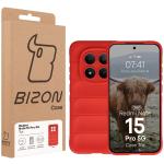 Carcasa Bizon Tur compatibila cu Xiaomi Redmi Note 15 Pro 5G, Rosu 9 - lerato.ro