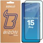 Folie sticla securizata Bizon Glass Edge 2 compatibila cu Xiaomi Redmi Note 15 Pro 4G, Negru 2 - lerato.ro