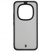 Carcasa Bizon Angelo compatibila cu Xiaomi Redmi Note 15 Pro Plus 5G, Transparent / Negru