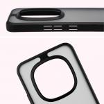 Carcasa Bizon Angelo compatibila cu Xiaomi Redmi Note 15 Pro Plus 5G, Transparent / Negru 4 - lerato.ro