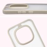 Kit protectie 2 in 1 BizonMobile, Carcasa Bizon Angelo si Folie sticla securizata Bizon Glass Edge, compatibil cu Xiaomi Redmi Note 15 Pro 5G, Bej 5 - lerato.ro