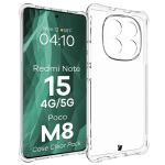 Kit protectie 3 in 1 BizonMobile Clear Pack, Carcasa Bizon Salpa si 2 folii sticla Bizon Glass Clear 2, compatibil cu Xiaomi Redmi Note 15 / POCO M8 5G, Transparent 4 - lerato.ro