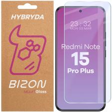 Folie sticla securizata Bizon Glass Mule compatibila cu Xiaomi Redmi Note 15 Pro Plus 5G, Transparent
