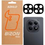 Set 2 folii sticla securizata camera foto Bizon Glass Lens compatibile cu Xiaomi Redmi Note 15 5G, Negru 3 - lerato.ro