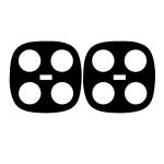 Folie sticla securizata camera foto Bizon Glass Snap Lens compatibila cu Xiaomi Redmi Note 15 Pro 4G, Negru 4 - lerato.ro