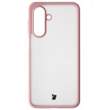 Carcasa Bizon Angelo compatibila cu Samsung Galaxy A17 5G, Transparent / Roz