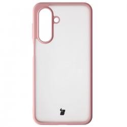 Carcasa Bizon Angelo compatibila cu Samsung Galaxy A17 5G, Transparent / Roz
