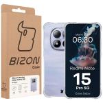 Carcasa Bizon Salpa compatibila cu Xiaomi Redmi Note 15 Pro 5G, Transparent 8 - lerato.ro