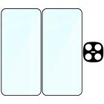 Set protectie 3in1 Bizon Glass Edge Pack, 2 folii sticla ecran + 1 folie sticla camera foto, compatibil cu Xiaomi Redmi Note 15 Pro 5G, Negru 7 - lerato.ro