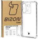 Carcasa Bizon Salpa compatibila cu Xiaomi Poco X6 / Xiaomi Redmi Note 13 Pro 5G, Transparent 3 - lerato.ro