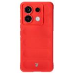 Carcasa Bizon Tur compatibila cu Xiaomi Poco X6 / Xiaomi Redmi Note 13 Pro 5G, Rosu 2 - lerato.ro