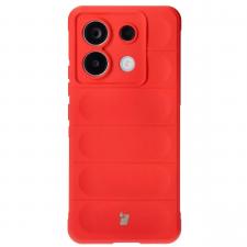 Carcasa Bizon Tur compatibila cu Xiaomi Poco X6 / Xiaomi Redmi Note 13 Pro 5G, Rosu