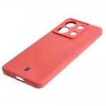 Carcasa Bizon Silicone Sq compatibila cu Xiaomi Poco X6 / Xiaomi Redmi Note 13 Pro 5G, Peach Pink 4 - lerato.ro