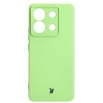 Carcasa Bizon Silicone Sq compatibila cu Xiaomi Poco X6 / Xiaomi Redmi Note 13 Pro 5G, Light Green 3 - lerato.ro