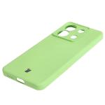 Carcasa Bizon Silicone Sq compatibila cu Xiaomi Poco X6 / Xiaomi Redmi Note 13 Pro 5G, Light Green 4 - lerato.ro