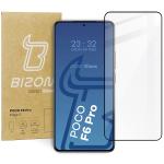 Folie sticla securizata Bizon Glass Edge 2 compatibila cu Xiaomi Poco F6 Pro, Negru 2 - lerato.ro
