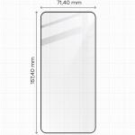 Folie sticla securizata Bizon Glass Edge 2 compatibila cu Xiaomi Poco F6 Pro, Negru 3 - lerato.ro