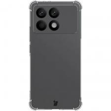 Carcasa Bizon Salpa compatibila cu Xiaomi Poco F6 Pro, Transparent