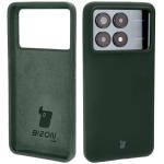 Carcasa Bizon Soft compatibila cu Xiaomi Poco F6 Pro, Dark Green 3 - lerato.ro