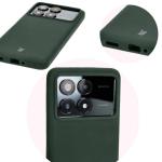 Carcasa Bizon Soft compatibila cu Xiaomi Poco F6 Pro, Dark Green 13 - lerato.ro