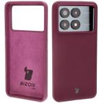 Carcasa Bizon Soft compatibila cu Xiaomi Poco F6 Pro, Dark Purple 3 - lerato.ro