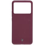 Carcasa Bizon Soft compatibila cu Xiaomi Poco F6 Pro, Dark Purple 2 - lerato.ro