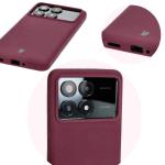 Carcasa Bizon Soft compatibila cu Xiaomi Poco F6 Pro, Dark Purple 13 - lerato.ro