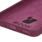 Carcasa Bizon Soft compatibila cu Xiaomi Poco F6 Pro, Dark Purple 10 - lerato.ro