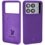 Carcasa Bizon Soft compatibila cu Xiaomi Poco F6 Pro, Mov 3 - lerato.ro
