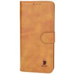 Husa flip cover Bizon Pocket compatibila cu Xiaomi Poco F6 Pro, Maro 4 - lerato.ro
