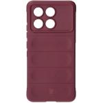 Carcasa Bizon Tur compatibila cu Xiaomi Poco F6 Pro, Dark Purple 2 - lerato.ro