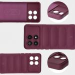 Carcasa Bizon Tur compatibila cu Xiaomi Poco F6 Pro, Dark Purple 10 - lerato.ro