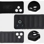 Carcasa Bizon Tur compatibila cu Xiaomi Poco F6, Negru 10 - lerato.ro
