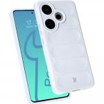 Carcasa Bizon Tur compatibila cu Xiaomi Poco F6, Light Blue 3 - lerato.ro