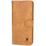 Husa flip cover Bizon Pocket compatibila cu Xiaomi Poco F6, Maro 4 - lerato.ro